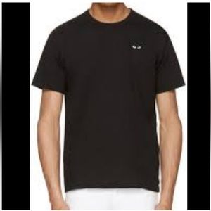 Comme des Garcons PLAY Logo Graphic T-shirt Sz S